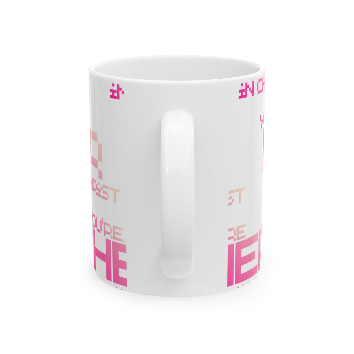 YH In Christ XLarge logo mug