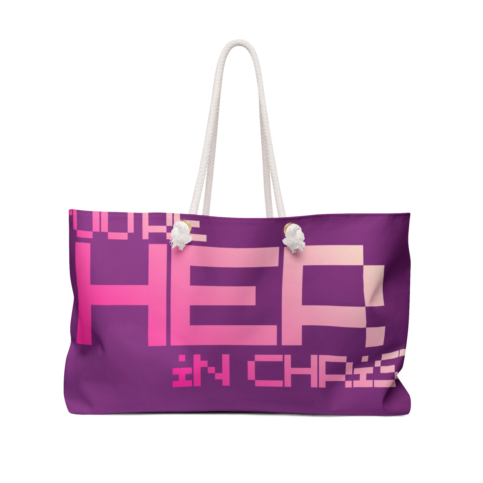 YH In Christ XLarge logo tote