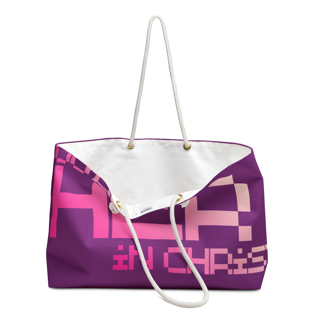 YH In Christ XLarge logo tote