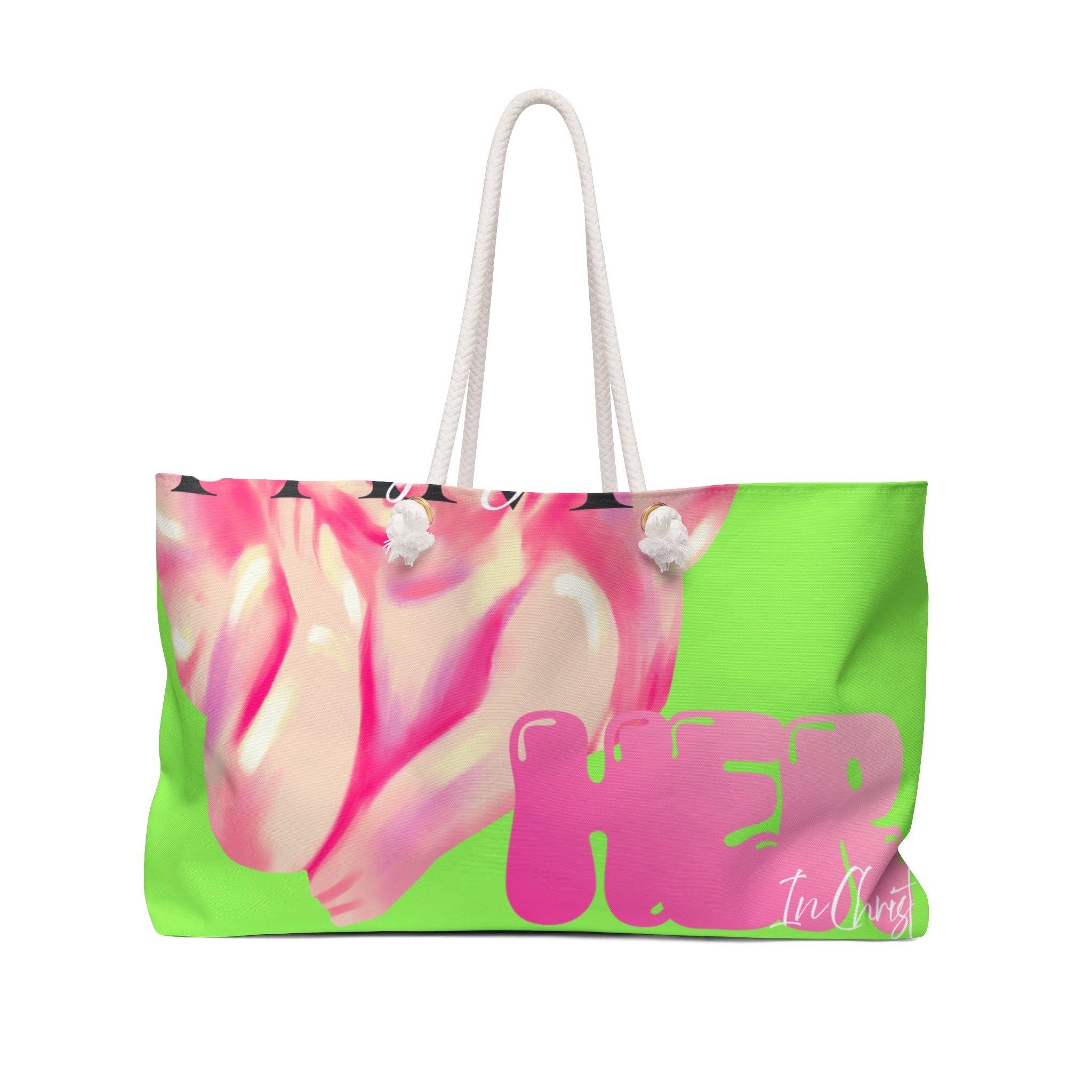 YH Loved by God Neon TOTE